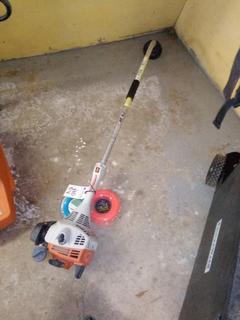 Stihl FS38 Trimmer, 27cc & Trimmer Line. Note:  No Forklift On Site, Buyer Responsible For Loadout.