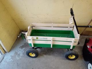 John Deere Pull Wagon. Note:  No Forklift On Site, Buyer Responsible For Loadout.