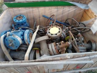 Crate of Assorted 2" & 1-1/2" Ball Valves, S/N 150300620-10, Etc. Note:  No Forklift On Site, Buyer Responsible For Loadout.