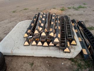 Quantity of Park-It Parking Dividers & Concrete Block 78"x91"x4". Note:  No Forklift On Site, Buyer Responsible For Loadout.