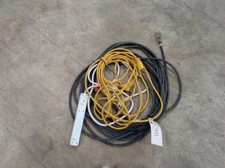 Quantity of Extension Cords & Power Bar. Note:  No Forklift On Site, Buyer Responsible For Loadout.