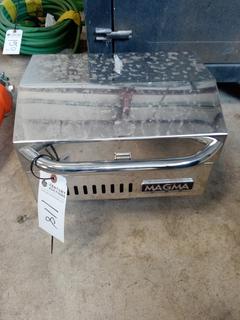 (Unused) Magma Portable Grill. Propane, Single Burner. 11"x12"x12". Note:  No Forklift On Site, Buyer Responsible For Loadout.