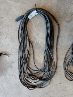 Ground Clamp & Lead. Note:  No Forklift On Site, Buyer Responsible For Loadout.