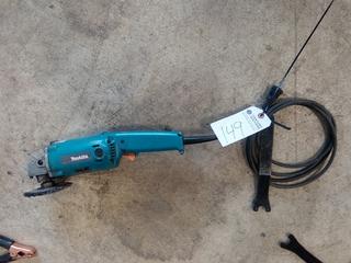 Makita Angle Grinder. S/N 327255A. Note:  No Forklift On Site, Buyer Responsible For Loadout.