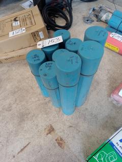 Quantity of Assorted Welding Rod in Tubes. Note:  No Forklift On Site, Buyer Responsible For Loadout.