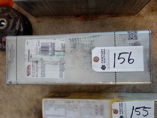 Can of Lincoln 1/8 Rod. Unused. Note:  No Forklift On Site, Buyer Responsible For Loadout.