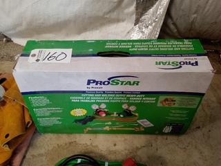 Pro Star by Praxair. Cutting Torch & Valves. Unused. Note:  No Forklift On Site, Buyer Responsible For Loadout.