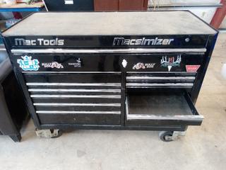 Mac Tool Chest. 12 Drawer, 44"x25"x60". Note:  No Forklift On Site, Buyer Responsible For Loadout.