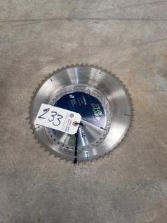 Quantity of Saw blades. Unused and Used. Note:  No Forklift On Site, Buyer Responsible For Loadout.