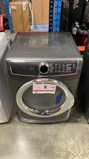Electrolux 8.0 Cu.Ft. Electric Dryer With Perfect Steam, Model EFMC627UTT, SN 4D84109803 *Includes 1 Year Manufactures Warranty, Extended Warranty Can Be Purchased Through Harris Appliance & Furniture* 