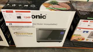 Panasonic 1.2 Cu. Ft. Countertop Microwave Oven With Convection, Model NNCF876S, SN 6J67140077 *Includes 1 Year Manufactures Warranty, Extended Warranty Can Be Purchased Through Harris Appliance & Furniture* 