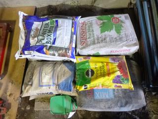 Qty Of Garden Soil, IE Peat Moss, Sunshine Mix 4 And Terico
