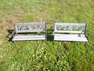 (2) Childrens Benches
