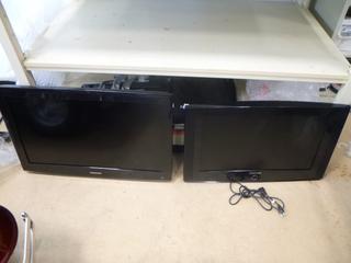 (1) Samsung LN26A330J1DXC 26in TV And (1) Samsung LN32A450C1D 32in TV *Note: 26in Has No Power Cord*
