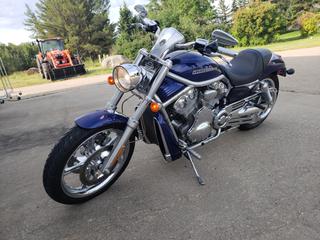 2006 Harley Davidson V-Rod C/w 96CI V-Twin, Screaming Eagle Pipes, 100/90 R19 Front And 200/55 R18 Rear. Showing 8290Kms. VIN 5HD1HAZ186K808843