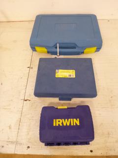 (1) Primary Wire Kit, (1) Irwin Speed Bit Set And (1) Case Of Incomplete Screwdrivers