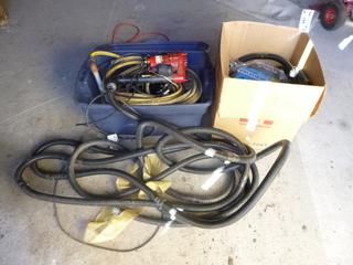 Qty Of (3) Submersible Pumps C/w Hoses
