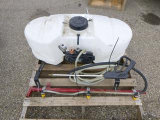 Polywest 25Gal Sprayer C/w High Flo Pump