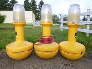 Qty Of (3) 400W Metal Halide Wobble Lights *Note: (1) Not Working*