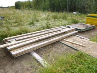 Qty Of Assorted Size And Length Pieces Of Lumber 