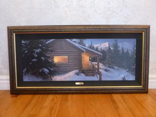 58in X 29in "Wilderness Welcome" By Stephen Lyman