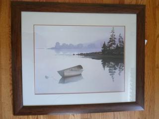 35in X 29in Lake Cottages Portrait
