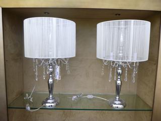 (2) 5-Bulb Lamps