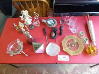 Qty Of Ornaments, Figurines, Cups And Dishes