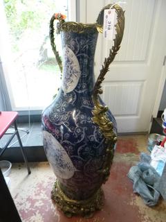 27in X 58in Vase *Note: Damaged*
