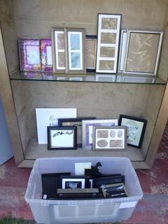 Qty Of Assorted Picture Frames