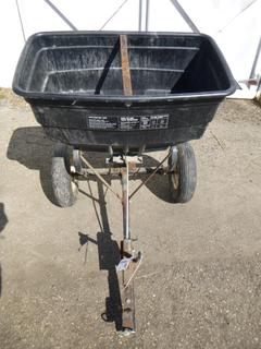 Agri-Fab Broadcast Spreader 160 *Note: Has Seized Wheel*