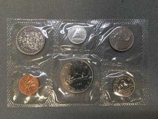 1980 Canada Coinage Proof Like Set.