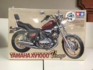 Yamaha XV1000 Virago Ready to Assemble Precision Model Kit, Cement & Paint Not included.