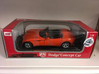 Dodge Concept Car 1:18 Metal Die Cast.