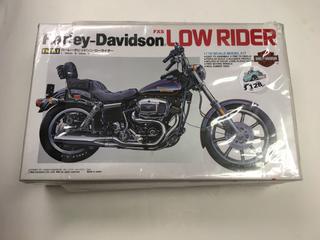 Harley Davidson Low Rider 1/12 Scale Model Kit.