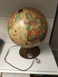 Plug in Globe.