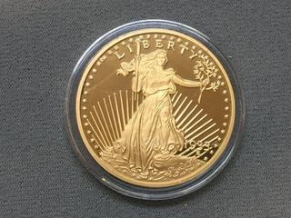 Replica 1933 US Twenty Dollar Liberty Coin.