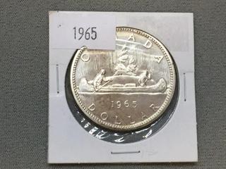 1965 Canada Silver Dollar.