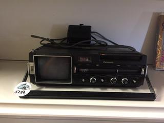 Panasonic TV/AM-FM/Cassette Recorder.