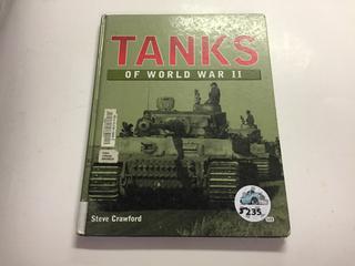 Tanks of World of War II Book.