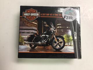 Harley Davidson 2017 Day at a Time Calendar.