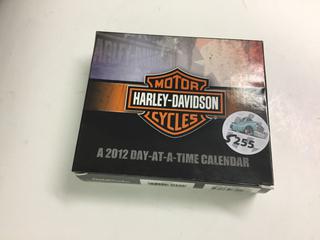 Harley Davidson 2012 Day at a Time Calendar.