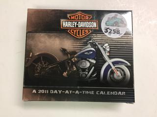 Harley Davidson 2011 Day at a Time Calendar.