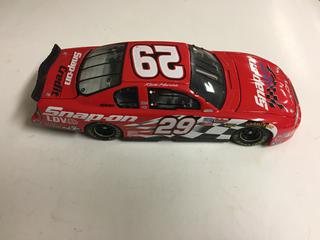 Snap On Kevin Harvick 1:24 Scale Die Cast Stock Car.