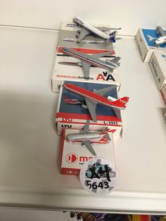 (4) Model Airplanes.