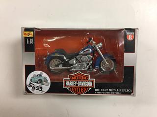 Harley Davidson Die Cast Metal Replica.