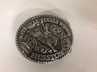 1984 National Finals Rodeo Hesston.