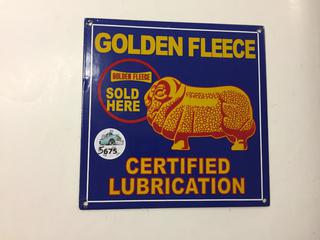 Golden Fleece Sign.