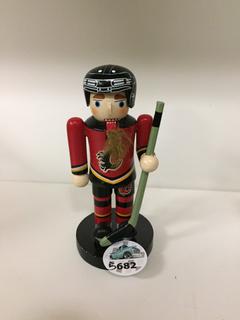 Calgary Flames Nut Cracker.