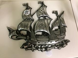 Metal Ship Decoration.